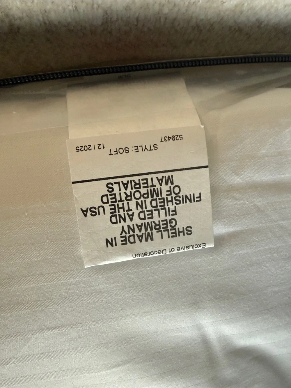 NIP My Primaloft Asthma & Allergy Friendly Soft Down Alternative Pillow, Queen